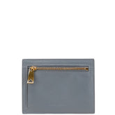 ボッテガヴェネタ イントレチャート カードケース グレー レザー レディース BOTTEGAVENETA 【中古】